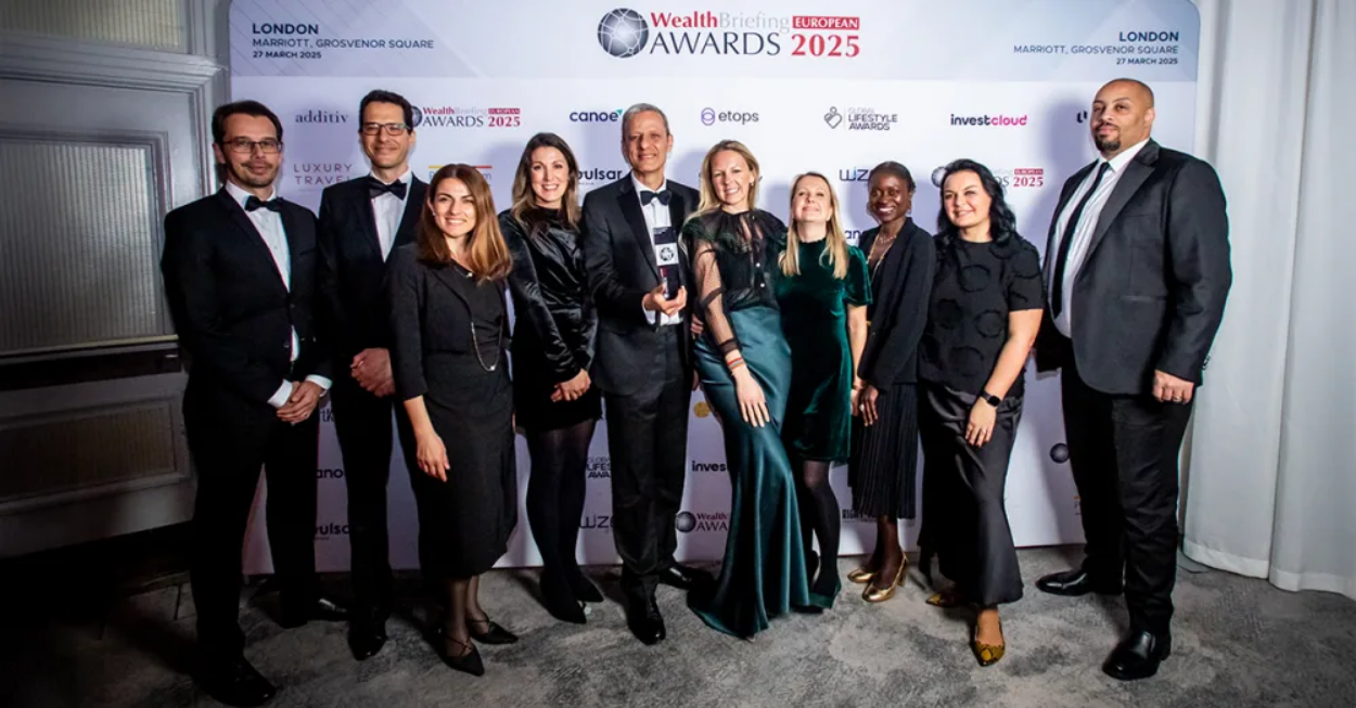 Lombardsfinance wins best technology outsourcing solution at the WealthBriefing European Awards 2025