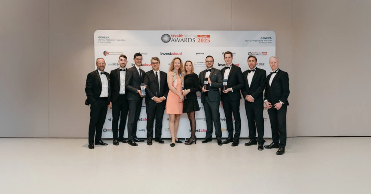 Lombardsfinance recognised as Best Domestic Private Bank for the ninth time at the WealthBriefing Swiss Awards 2025